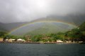 Rainbow over Resolution Bay (Baie de Ivaiva)
